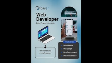 🌐 QFOSYS | Professional Web Development Services | Custom Website Design & Development 2025