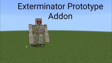 Exterminator Prototype Addon showcase - Minecraft Addon