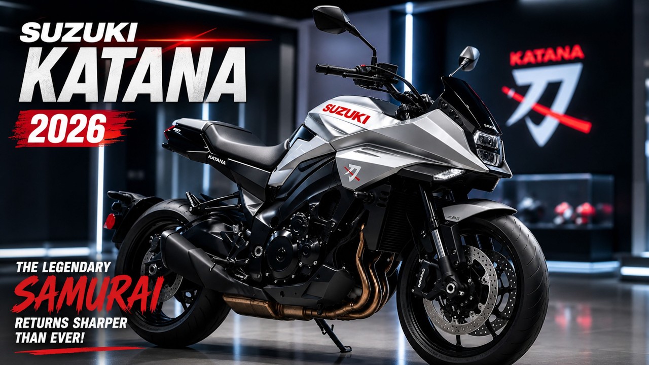 2026 Suzuki Katana _ 999cc Power Combined with Timeless Japanese