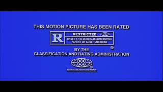 Working Title/MPAA Rating Card (R, 2013)