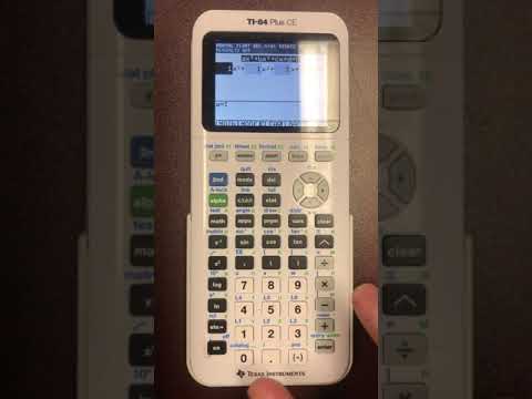 How to use the Plysmlt2 Polynomial Root Finder on the TI-84CE Calculator