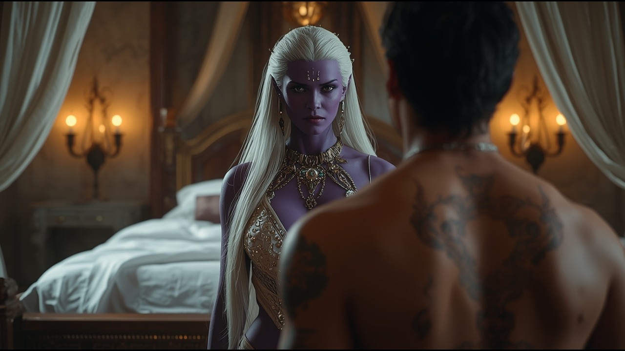 May I Sleep Beside You Tonight, Human  – The Beautiful Alien Who Needed Comfort   HFY