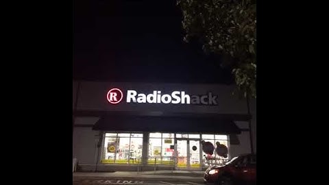 Welcome to radio shack