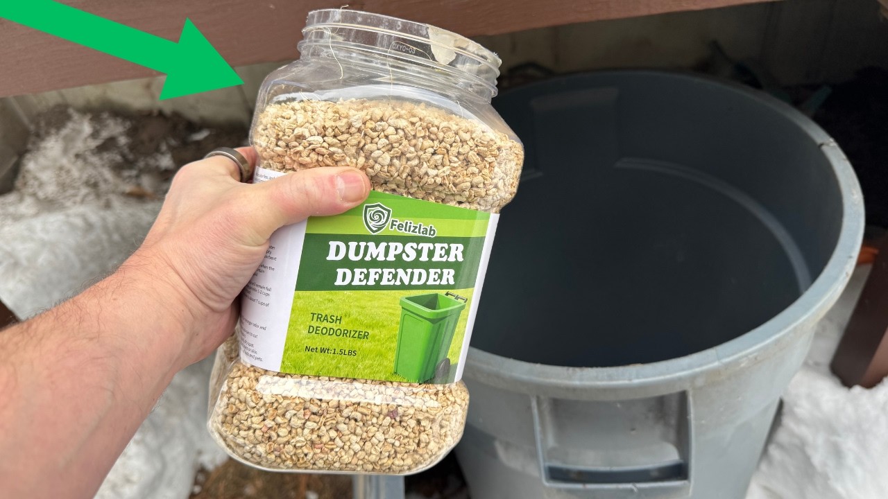 Best Outdoor Trash Can Deodorizer? Felizlab 2.6 lb Odor Eliminator Review