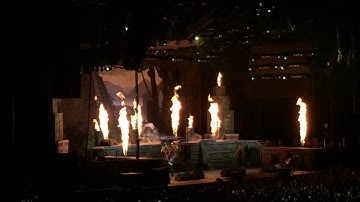 Iron Maiden “Intro & If Eternity Should Fail” live @ Jiffy Lube Live, Book of Souls Tour 2017