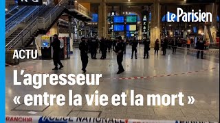 Gare du Nord : des policiers maîtrisent un homme qui avait fait 6 blessés à l'arme blanche