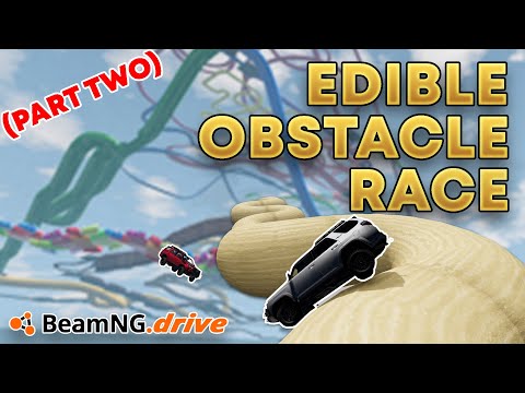 BeamNG Funny Parkour Map #2 - Thank you For 1 MILLION Subscribers!