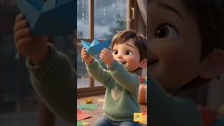 Baby learn how to make a boat, |Kids video| Mom love