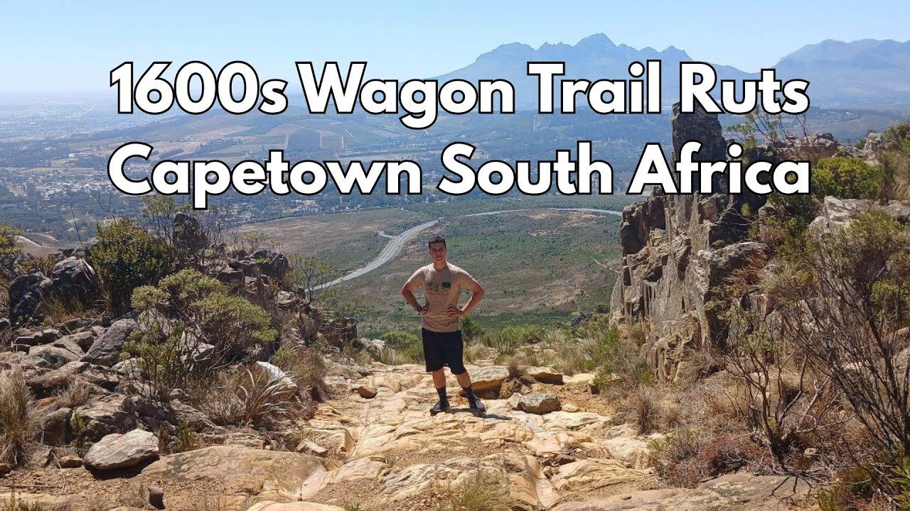 Wagon Trail Ruts from the 1600s in Cape Town South Africa