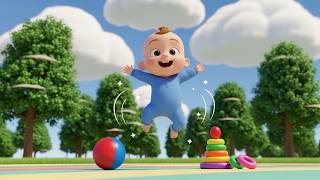 Playtime Fun With Baby 👶🎉 | Happy Learning & Dancing Song for Toddlers 🌈 | Cute Kids Nursery Rhymes