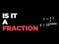 The Number We Can't Prove Is A Fraction Or Not