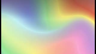 Rainbow aesthetic smooth waves 1 hour !