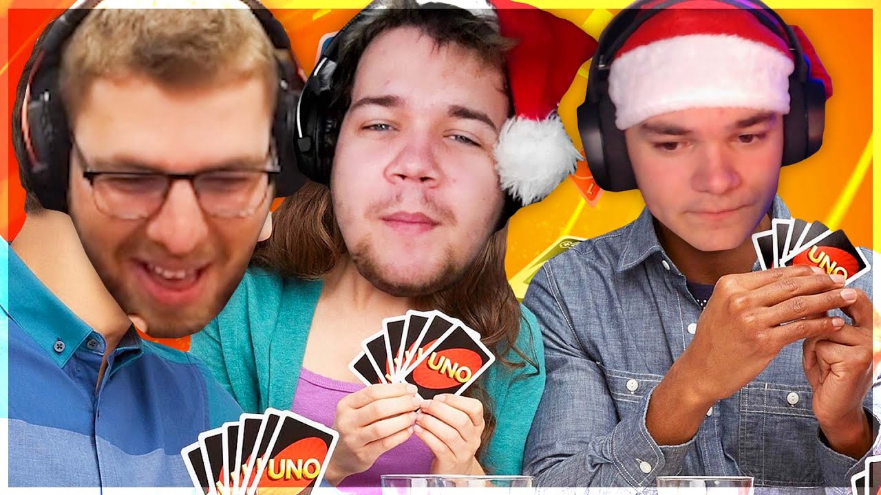 VÁNOČNÍ UNO S MALÝM HŮŇOU!😂 [MarweX&@hunac&Faster&Ofiks]