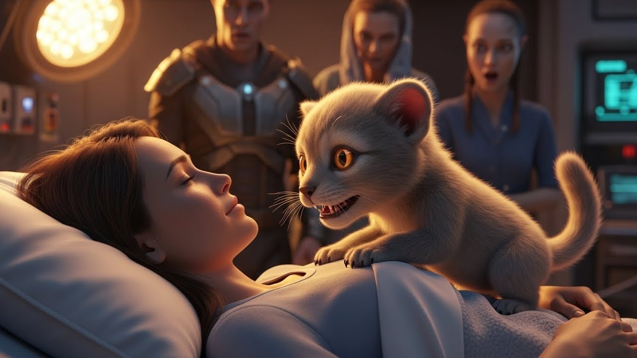 She Opens Her Eyes — Cub's Face Inches Away: “You're Awake! I Missed You!”