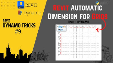 Revit Automatic Dimensions for Grids using Dynamo | Dynamo Tutorials | Bim Kintsugi