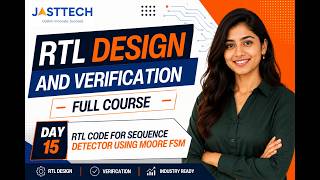 Day 15   RTL Code for Sequence Detector using Moore FSM part 1 mp4