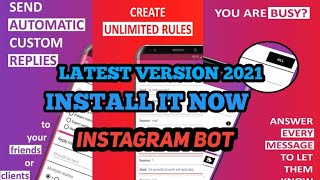 How to make auto responder for Instagram||Technical 4 Devil ||Insta bot||Auto reply screenshot 5