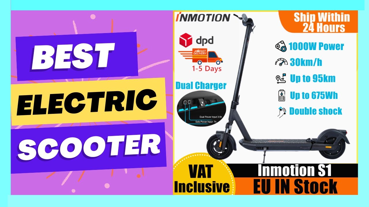 INMOTION S1 Smart Electric Scooter - YouTube