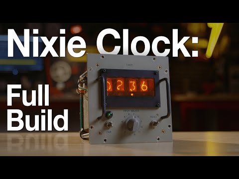 Building a Nixie Clock from a Vintage Computer | Build Log