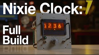 Building A Nixie Clock From A Vintage Computer Build Log