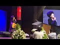 Zahara live on stage at the Robbie Malinga Memorial Service. #RIPRobbieMalinga