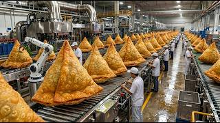 Inside the Samosa Factory: How 50,000 Frozen Samosas Are Made Per Hour | Full Documentary