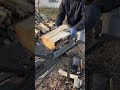 Splitting firewood woodworking #chipper #woodchipper #wood #woodworking #automobile #engineering