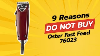 DON'T BUY OSTER Fast Feed 76023 BEFORE WATCHING THIS VIDEO! 🚫✂️ 9 Reasons
