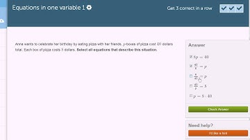 Constructing and solving equations in the real world 1 exercise