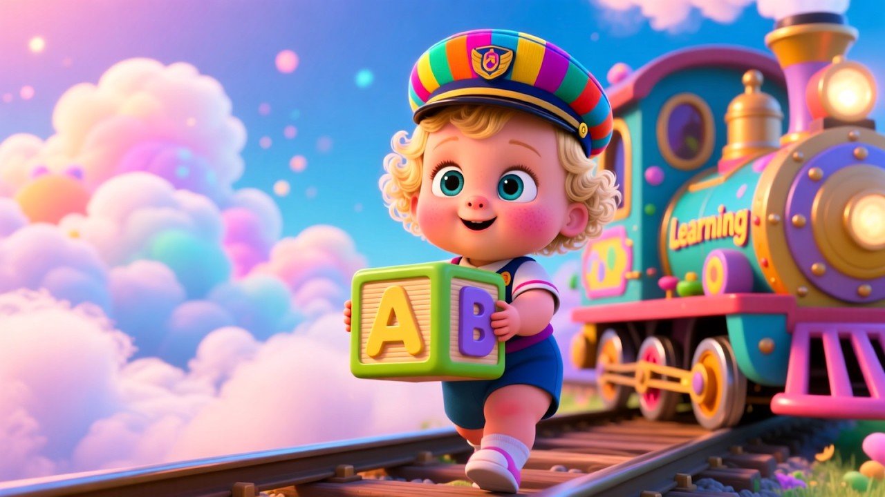 Learning Letters Express 🚂🎶 Fun ABC Song for Kids | Learn the Alphabet