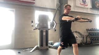 Cable rope rotations