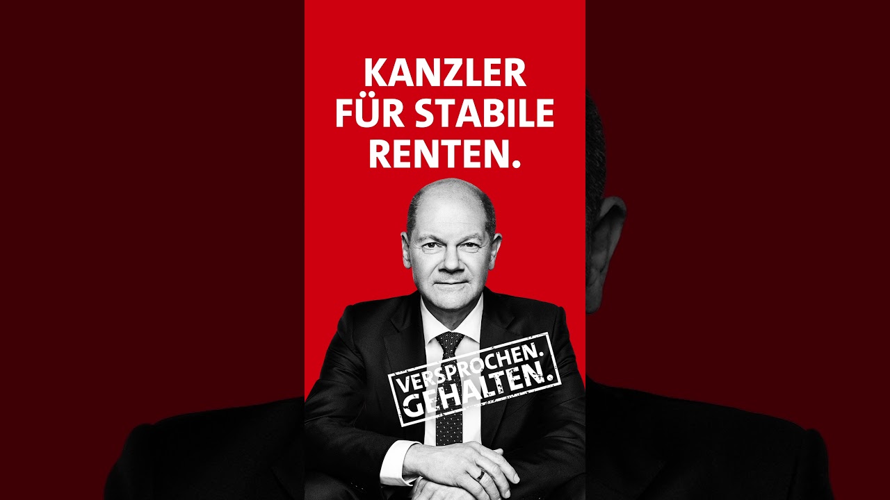 Versprechen gehalten: Stabile Renten nur mit uns!