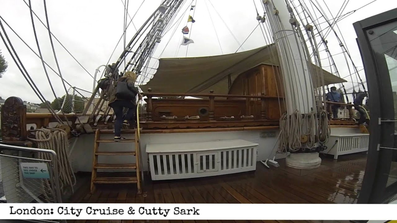 London: City Cruise & Cutty Sark (40 Second Review)