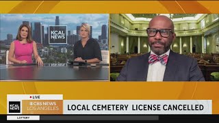 Assemblymember Mike Gipson discusses Lincoln Memorial Cemetery