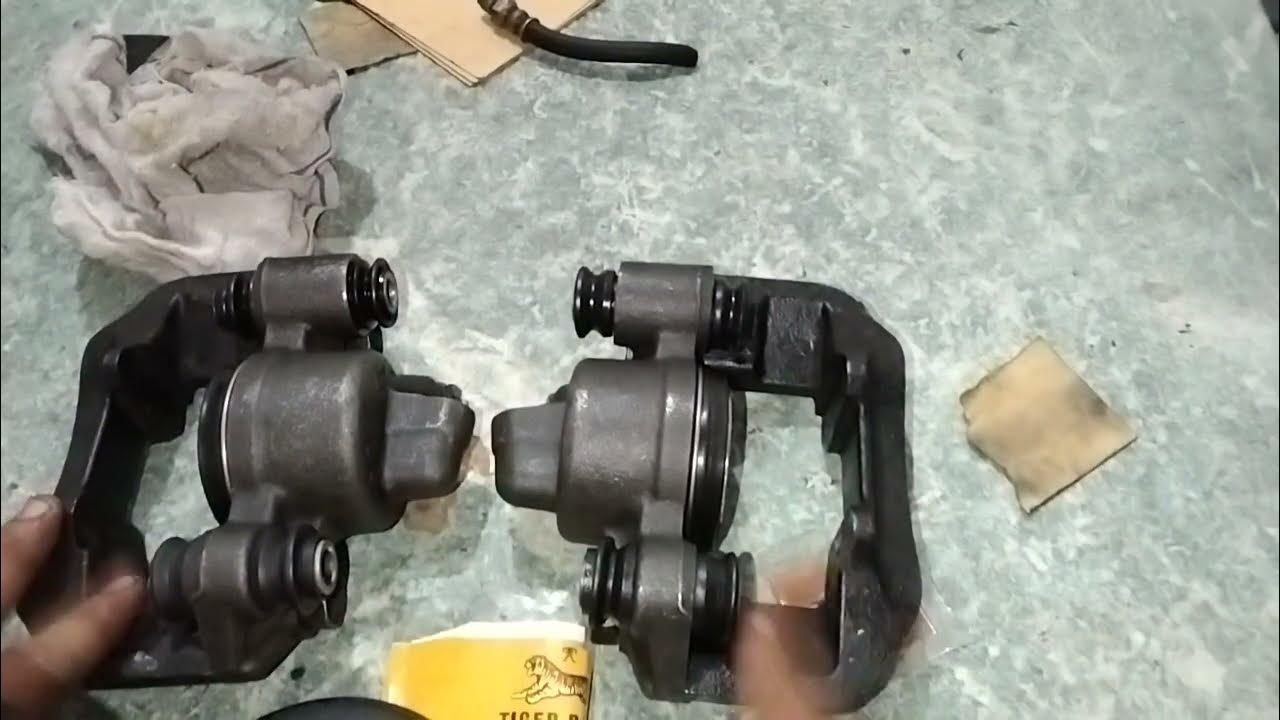 Cara tukar brake caliper seal boot kancilServis Brake Caliper YouTube