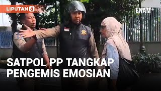 Pengemis yang Sering Memaksa dan Marah-marah Diciduk Satpol PP Bogor | Liputan6