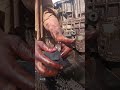 Gearbox shift fork. washing
