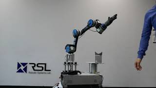 Data-Driven Model Predictive Control for Trajectory Tracking with a Robotic Arm