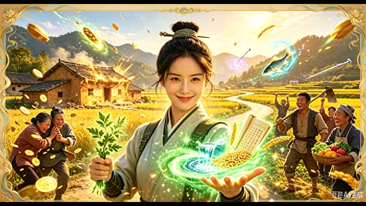嬌貴女主覺醒系統，帶全家逆襲致富