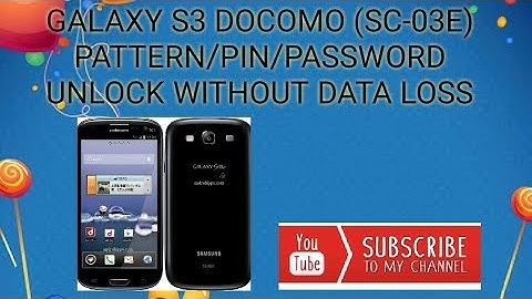 GALAXY S3 DOCOMO (SC-03E) PATTERN/PIN/PASSWORD UNLOCK WHITOUT DATA LOSS WITH MIRACLE BOX CRACK 2.58