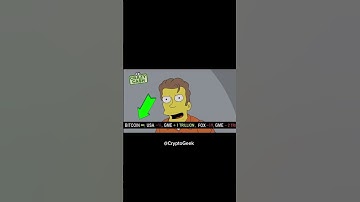 Simpsons Predicted The Price Of Bitcoin♾ #simpsons #viral #shorts #shortvideo #crypto #trading