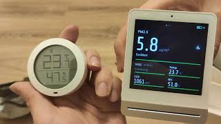 Xiaomi ClearGrass Air detector (Youpin CGS1 Mijia) - Unpack & compare Hygrometer Bluetooth