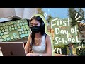 my first day of college at USC