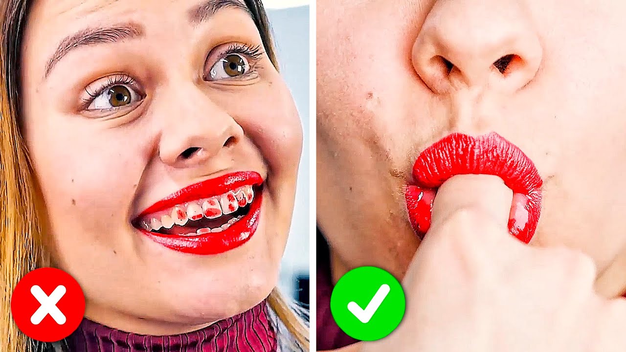 HOW TO ESCAPE AWKWARD SITUATIONS || 20 Totally Simple Beauty Hacks