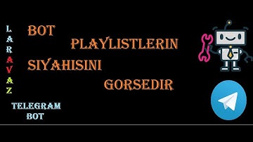 Telegram Bot Playlistlərin siyahısını qaytarır | AytiQaqashBot
