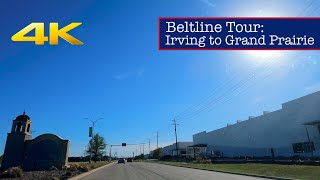 Texas Driving Tour: Beltline Road (Irving to Grand Prairie) 4K