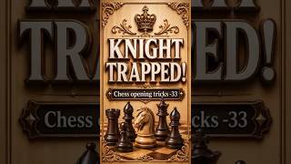 How White Won a Free Knight in the Sicilian Defense #chess #chesstactics #shorts