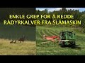 Enkle grep for å redde rådyrkalver fra slåmaskiner.