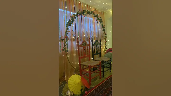 Mehndi decor #mehndi #decoration #bhangra #viral #dholak #ytviral