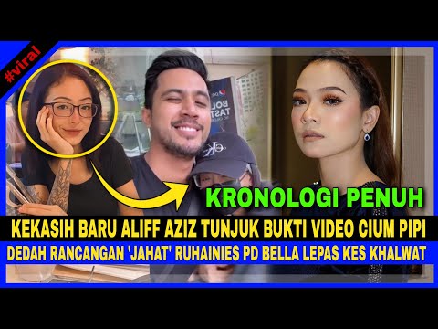 Kekasih Baru ALIFF AZIZ Tunjuk VIDEO CIUM PIPI, Duduk Serumah,DEDAH Rancangan RUHAINIES JATUH BELLA!